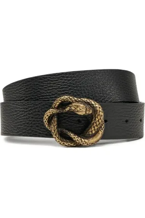 Roberto Cavalli Cinturón con hebilla de serpiente
