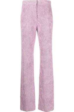 KRIZIA Pantalones anchos con acabado texturizado