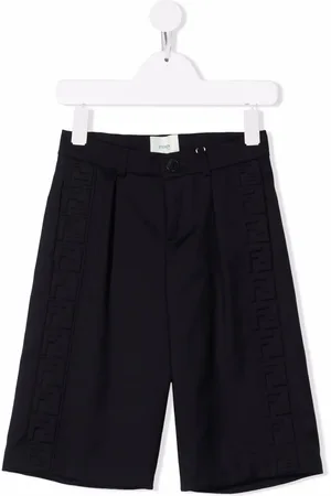 Fendi Pantalones cortos con logo en relieve
