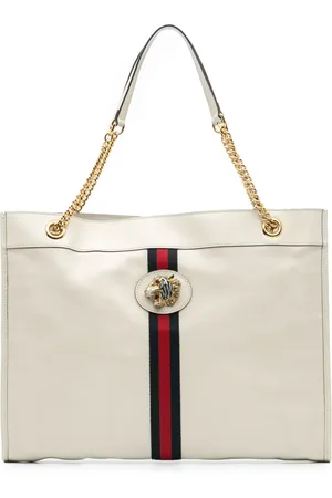 Gucci Bolso shopper Rajah grande de piel con detalle Web 2016-2024