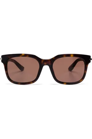 Alexander McQueen Gafas de sol con montura cuadrada