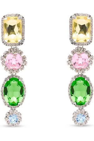 AREA Pendientes con detalles de cristales