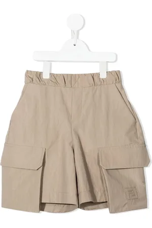 Fendi Pantalones cortos cargo elásticos