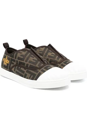 Fendi Zapatos slip-on con monograma