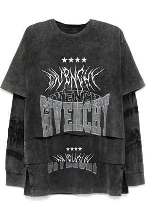 Givenchy Camiseta de manga a capas