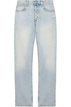 Alexander McQueen Vaqueros de algodón