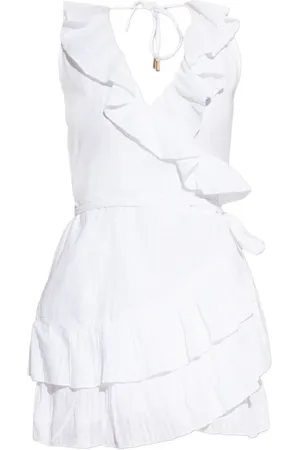 Melissa Odabash Vestido corto con volantes