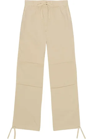 Ganni Pantalones rectos con cordones