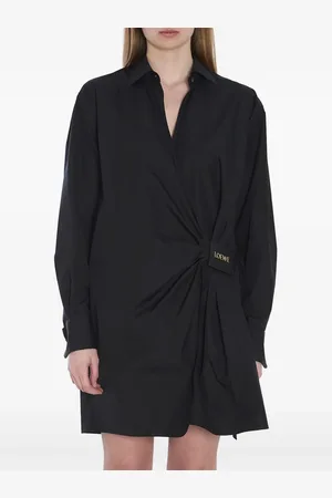 Loewe Vestido camisero cruzado