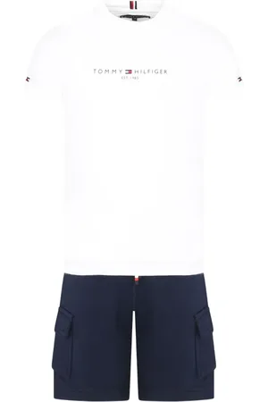 Tommy Hilfiger Set de bermudas y camisetas con logo