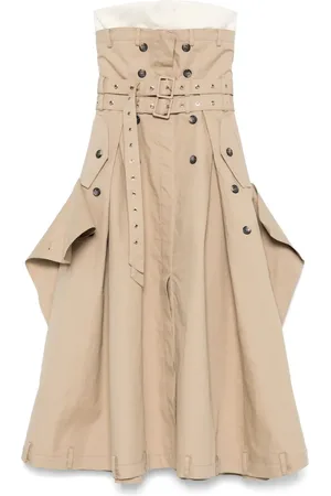 Rokh Vestido estilo gabardina