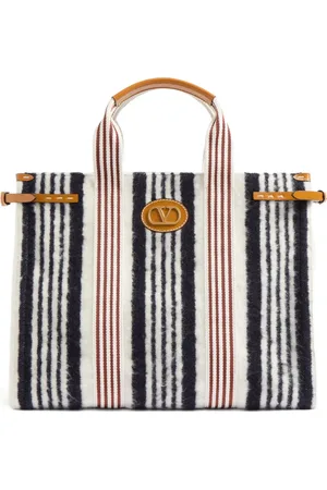 VALENTINO GARAVANI Bolso shopper a rayas