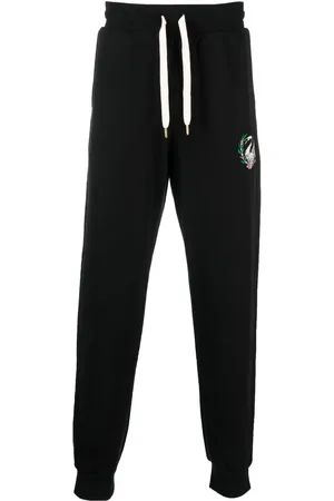 Casablanca Pantalones de chándal con logo bordado