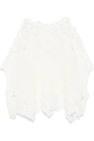 ERMANNO SCERVINO Top sin mangas bordados