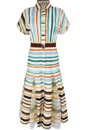 Silvia Tcherassi Vestido midi Odila
