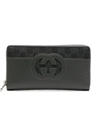 Gucci Cartera con aberturas y logo