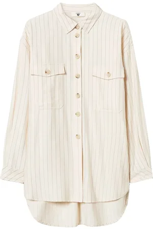 Twin-Set Camisa a rayas diplomáticas