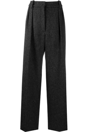 VALENTINO GARAVANI Pantalones de vestir con motivo de espiga