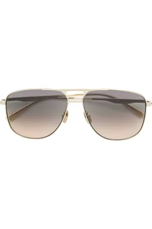 Gucci Gafas de sol degradadas con montura estilo piloto