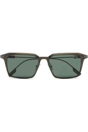 Ermenegildo Zegna Gafas de sol con montura cuadrada