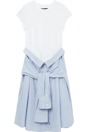 JUUN.J Vestido midi estilo camiseta