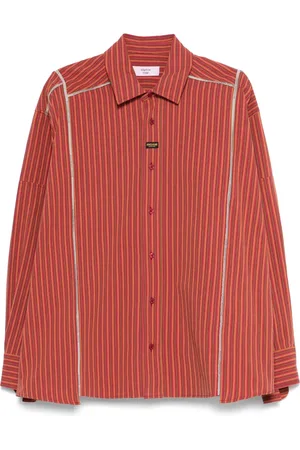 MARTINE ROSE Camisa a rayas