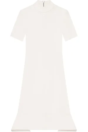 Courrèges Vestido corto estilo scuba