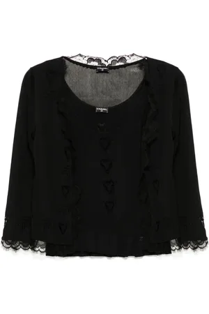 CHANEL Conjunto de top sin mangas y cárdigan 2006