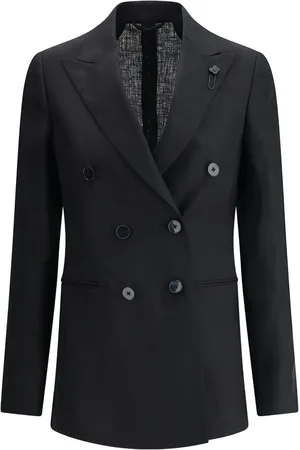 LARDINI Blazer de lino