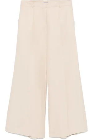 ALBERTO BIANI Pantalones palazzo texturizados