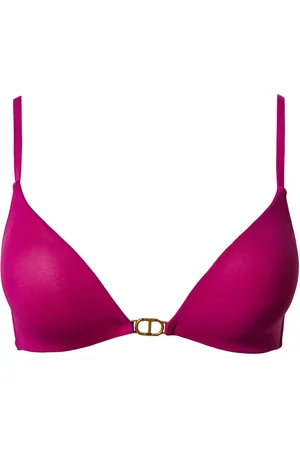 Twin-Set Top de bikini Oval T acolchado