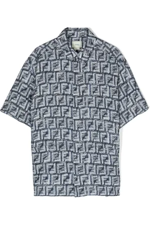 Fendi Camisa con estampado FF