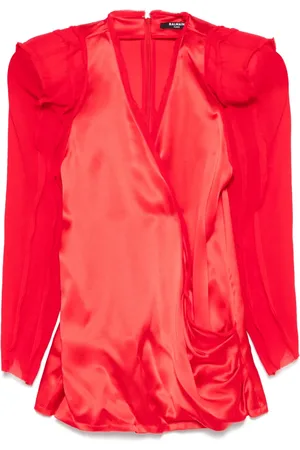 Balmain Blusa con hombreras