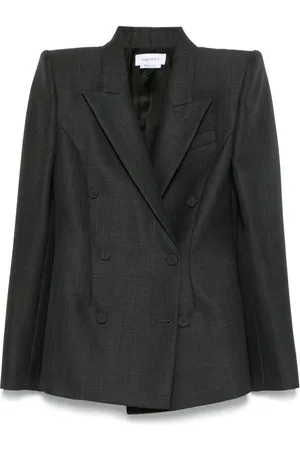 Alexander McQueen Blazer a cuadros príncipe de Gales