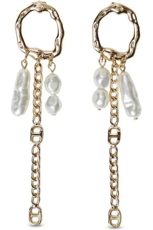 Twin-Set Pendientes Mother of Pearl