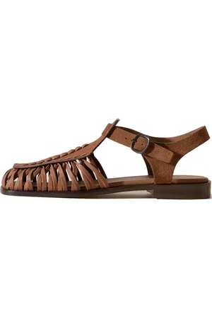 Hereu Sandalias con detalle tejido