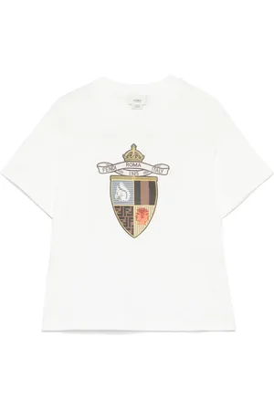 Fendi Camiseta con logo estampado