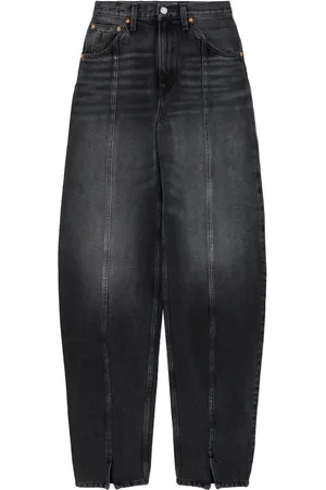 RE/DONE Vaqueros Tailored Jean de talle alto