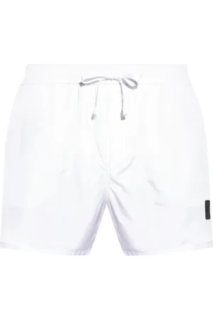 Balmain Bañador con parche del logo