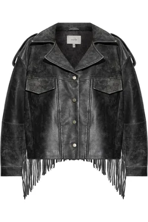 Gestuz Chaqueta con detalle de flecos