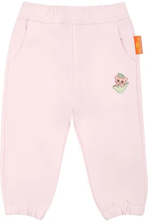 Emporio Armani Pantalones de chándal de algodón con cordones