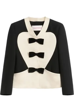 VALENTINO GARAVANI Blazer Crepe Couture con lazo