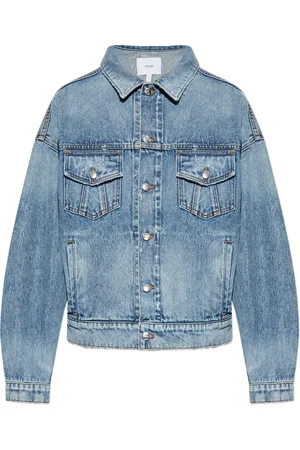 Rhude Chaqueta vaquera de algodón