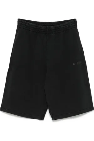 MARTINE ROSE Bermudas con logo estampado