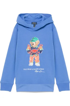 Ralph Lauren Sudadera con capucha y motivo Polo Bear