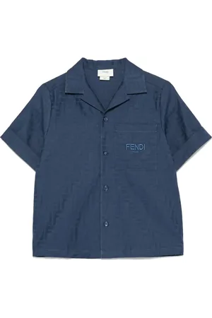 Fendi Camisa con motivo FF en jacquard