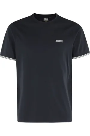 Barbour Camiseta con ribetes de rayas