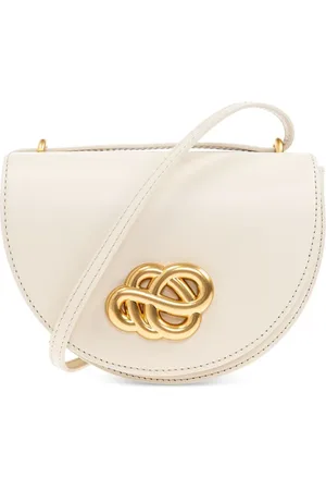 By Malene Birger Bandolera con placa del logo