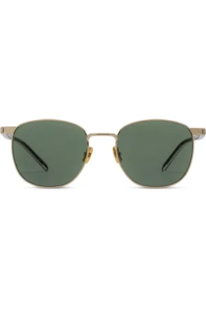 Saint Laurent Gafas de sol con logo grabado
