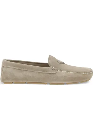 Prada Mocasines con logo triangular